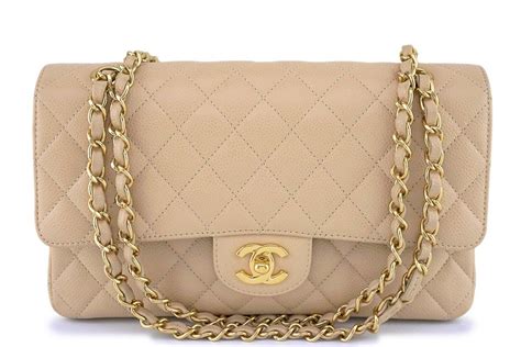 cartera chanel beige|Chanel beige handbags.